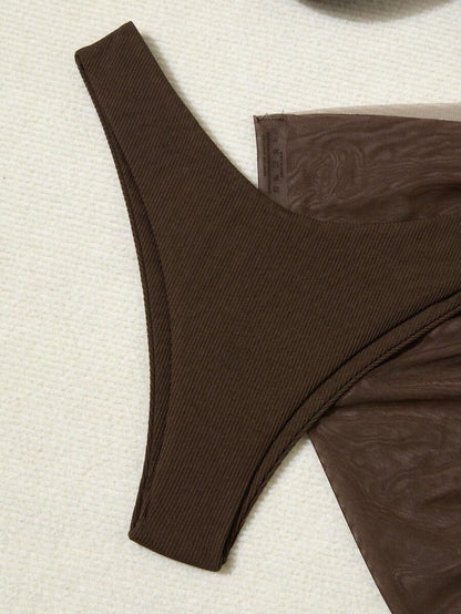 Swim Basics 3 Parça Set Düz Renk