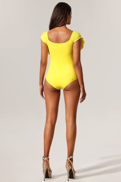 Veva Omuz Açık Çiçek Desenli Maksi İkili Takım