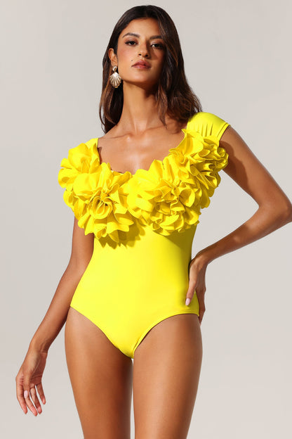 Veva Omuz Açık Çiçek Desenli Maksi İkili Takım