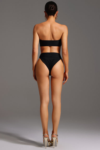 Gani Metalli Bikini - Siyah