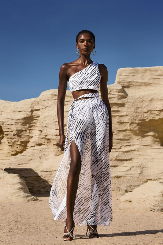 Giada Ajour Bağcıklı Bikini Üçlü Takım