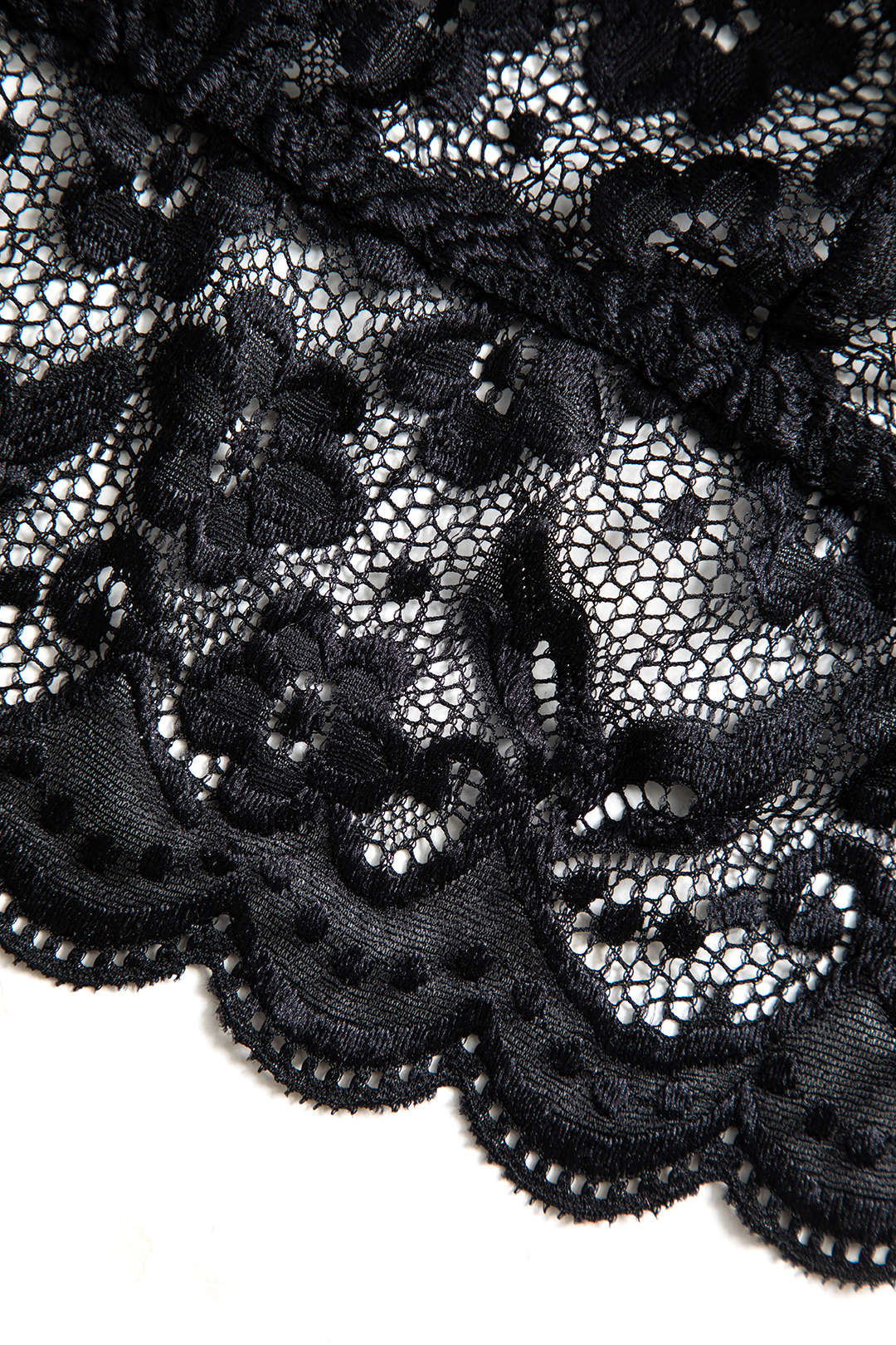 Lace Backless Kesik ve Bağlama Detaylı İç Giyim Jartiyer  Seti