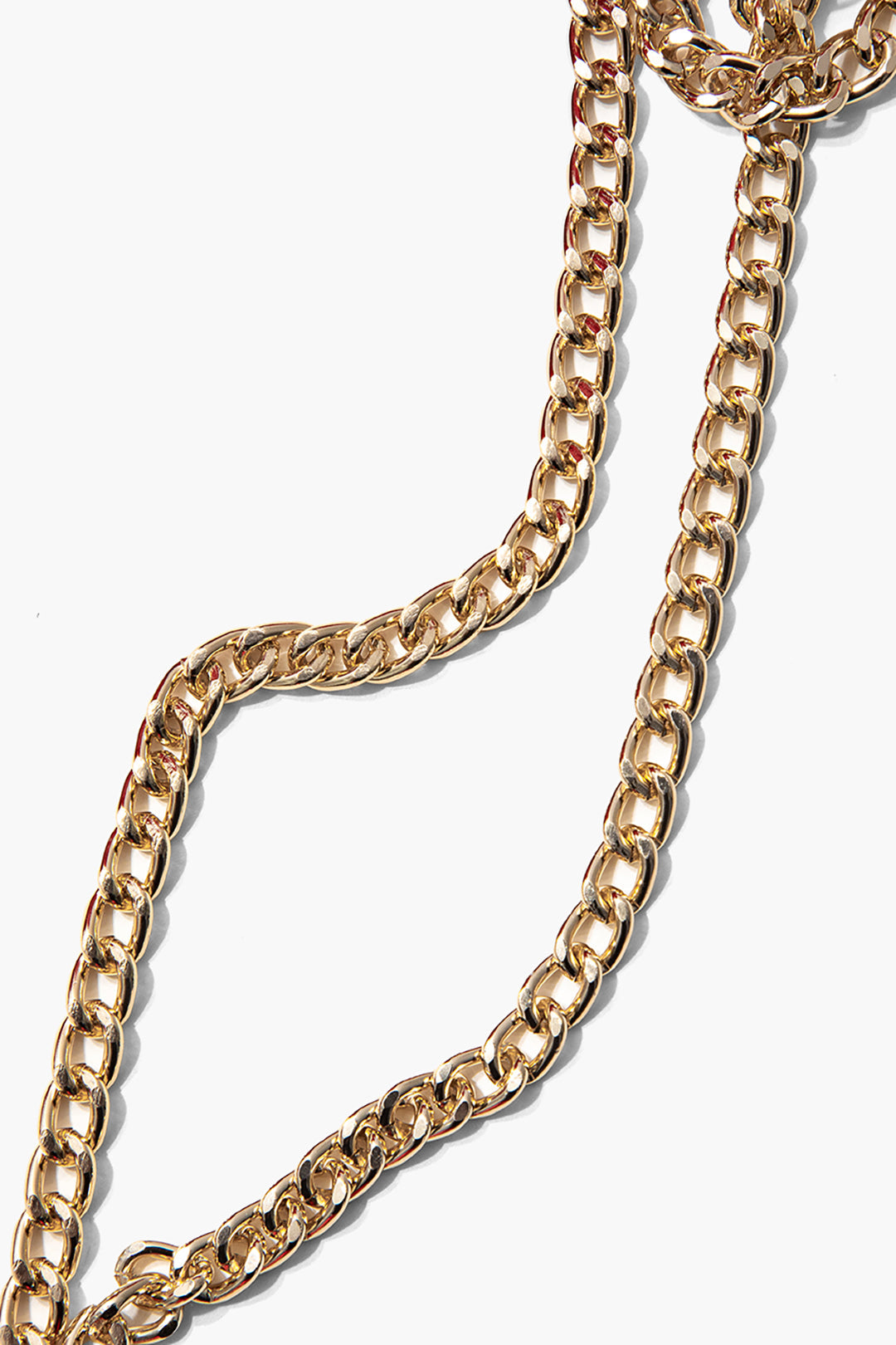 Metalik Zincir Detaylı Dekolteli Büstiyer Bodysuit