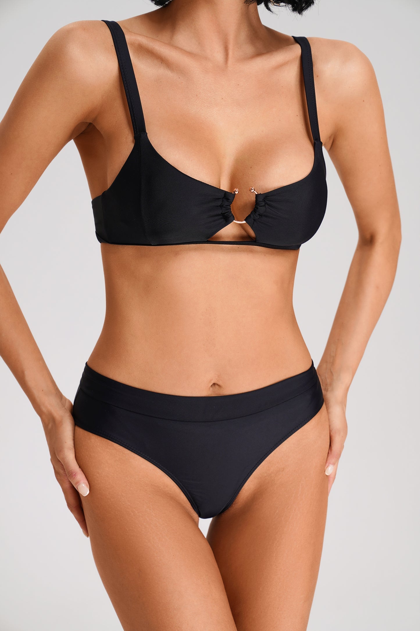 Kanre Siyah Detay Bikini