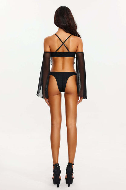 Myrna File Detaylı Kollu Bikini