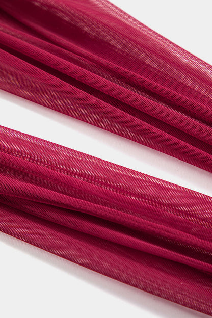 Choker Bağlama Lingerie Jartiyer  Seti ve Eldiven