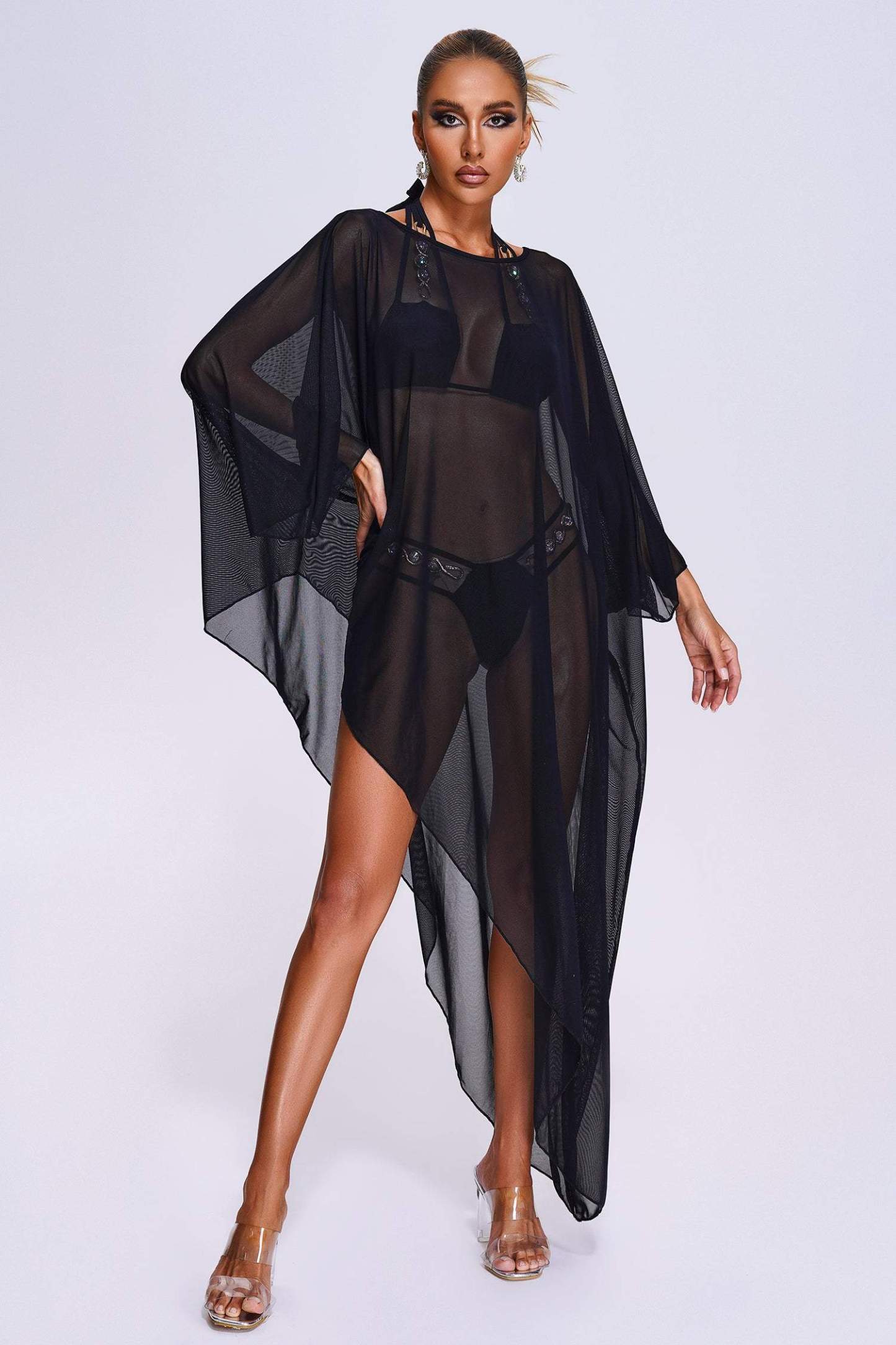 Kasey Fileli Plaj Elbisesi