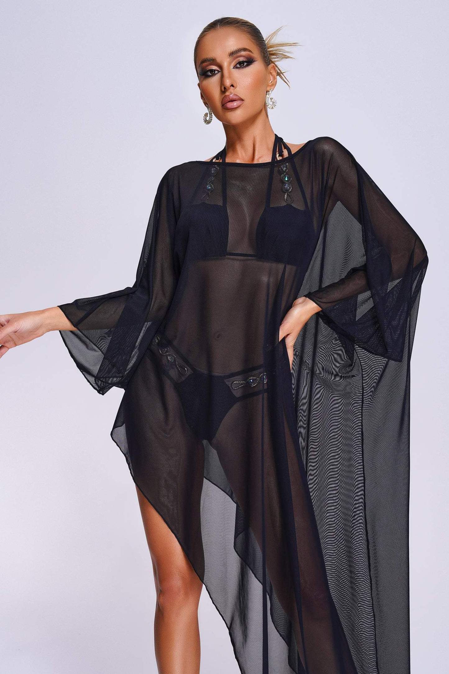 Kasey Fileli Plaj Elbisesi